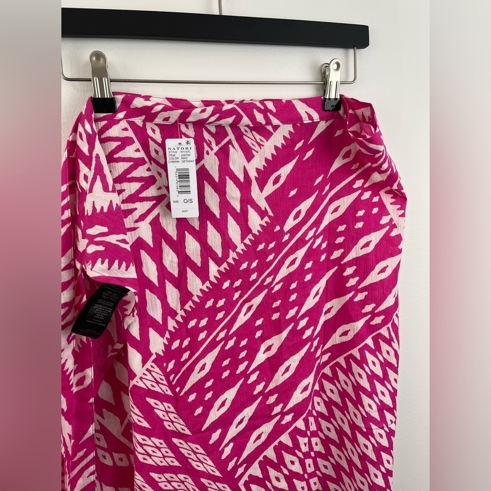 NATORI Chibana Getaway Pareo Swim Cover Skirt NEW* - Picture 6 of 6